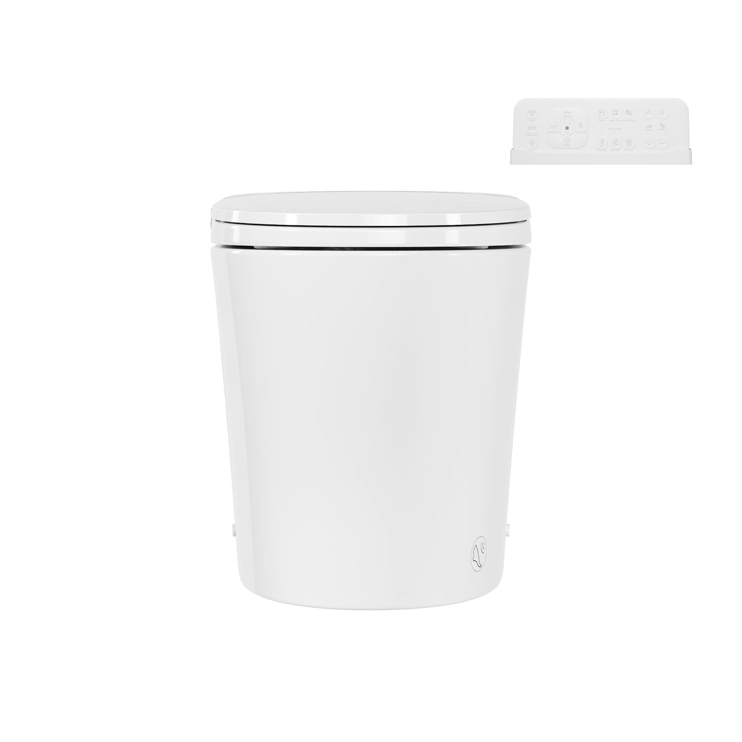 DeerValley DV-1S0371 Smart Toilet with ADA Height, Child-Friendly Wash Mode, Foam Shield, 1000 MAP Powerful Flush, Warm Water Cleansing, No Water Pressure Limit — One-Piece Design for Modern Bathrooms