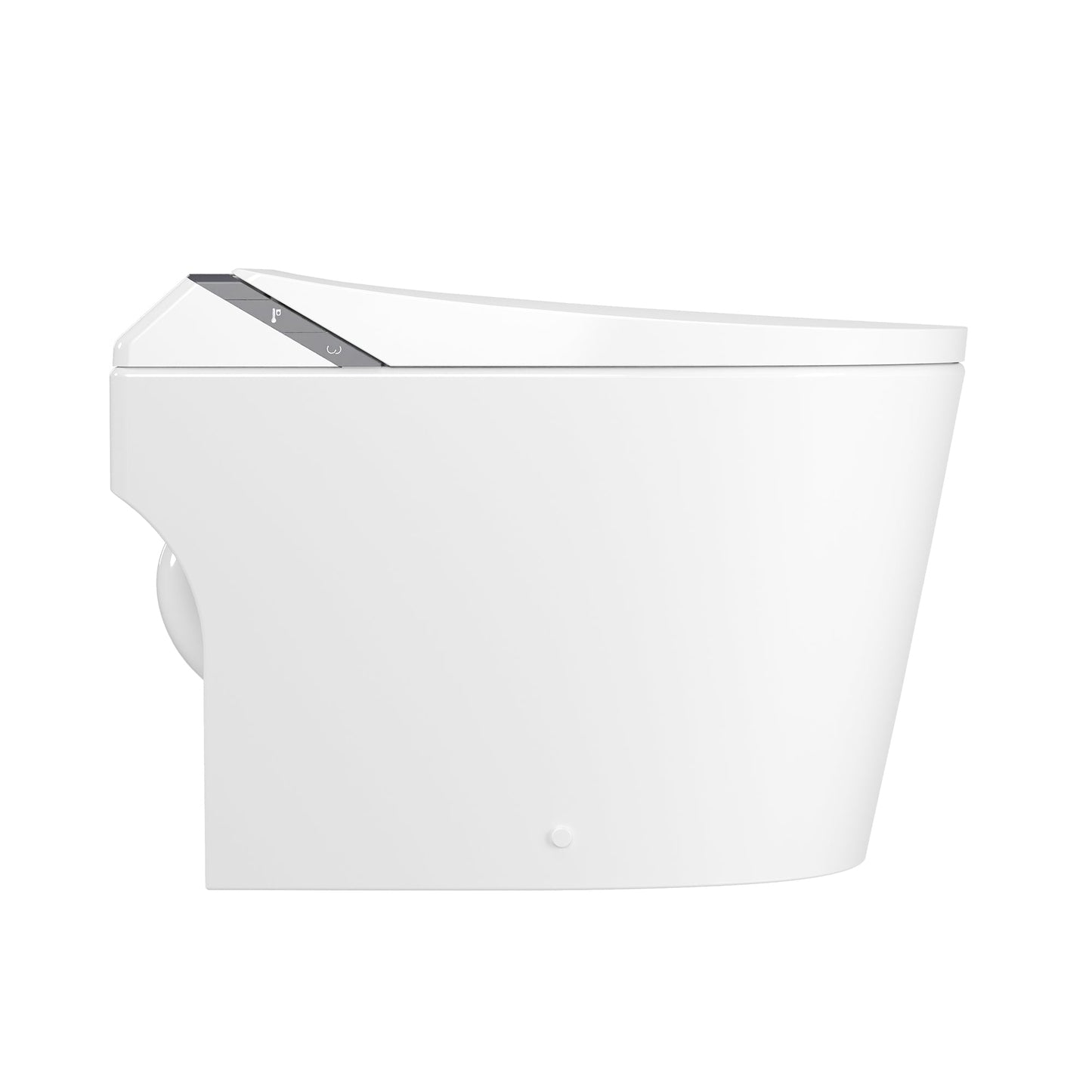 Smart Bidet Toilet with Auto Flush & Foam Shield Technology Modern Tankless Smart Toilet with Bidet, Warm Air Dryer, Heated Seat & Night Light (Remote Included) - DV-1S0289 / DV-1S0289-V3