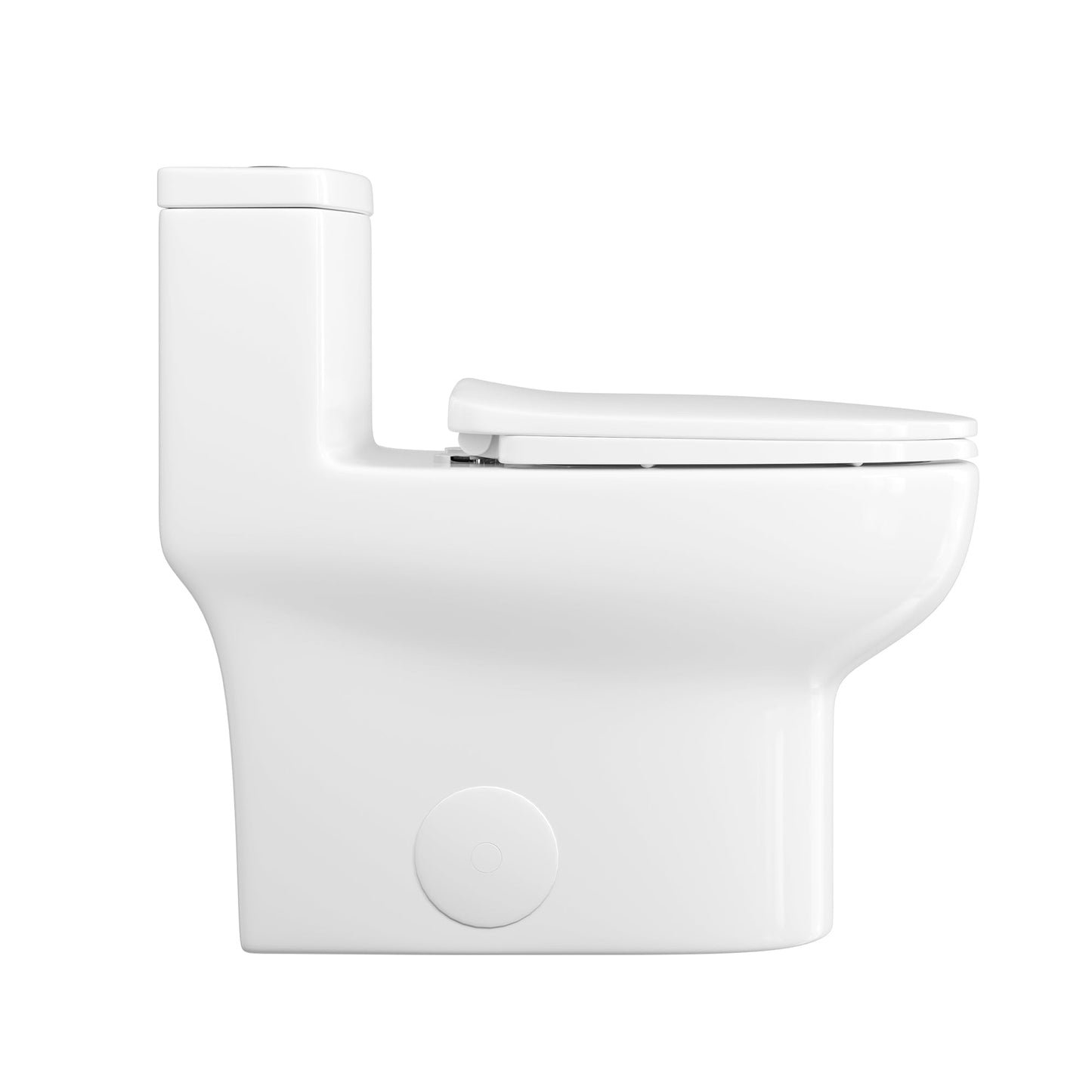 DeerValley DV-1F026Pro – One-Piece Dual-Flush Elongated Toilet