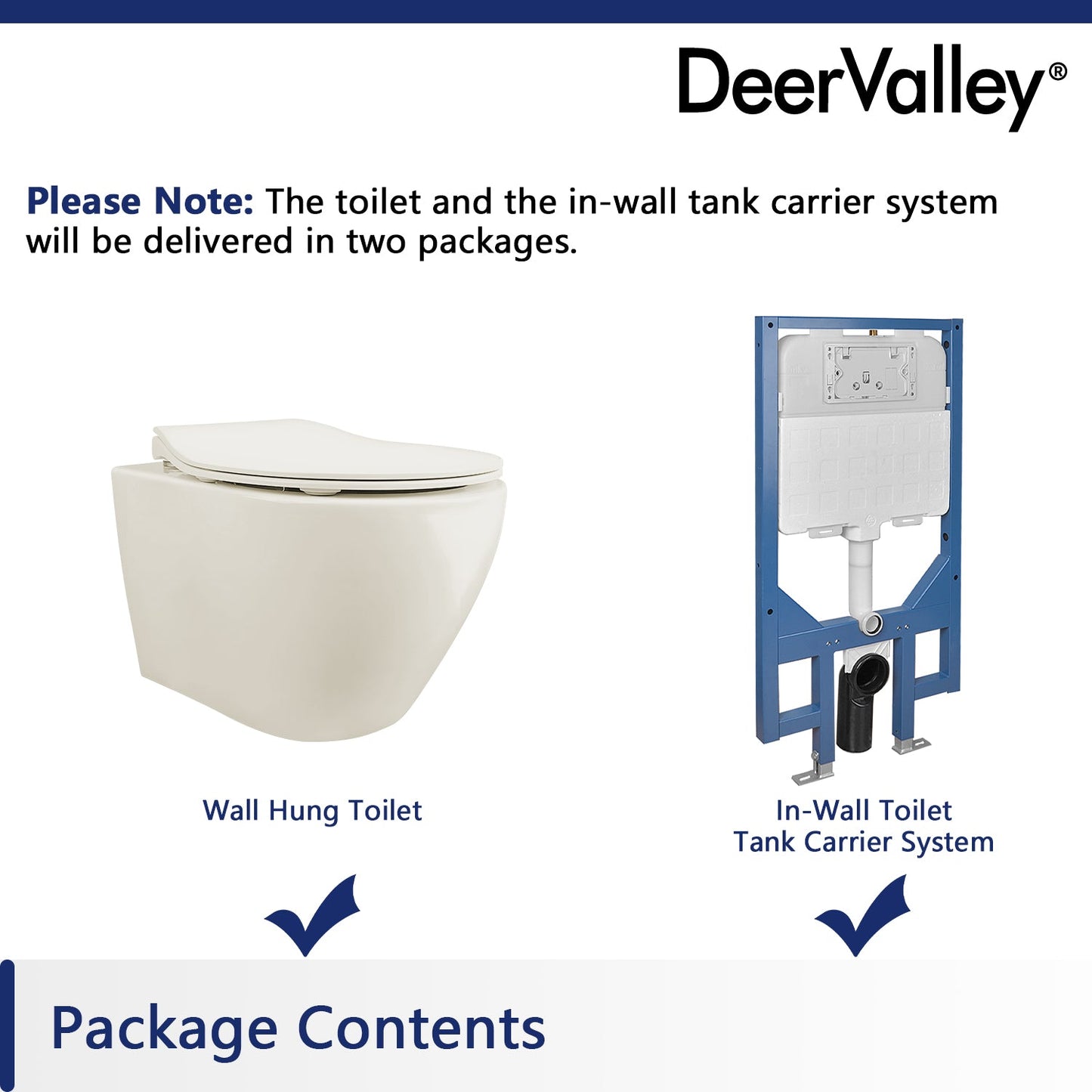 LIBERTY Wall-Hung Elongated Toilet, 1.1/1.6GPF Dual-Flush  with Multiple Colors