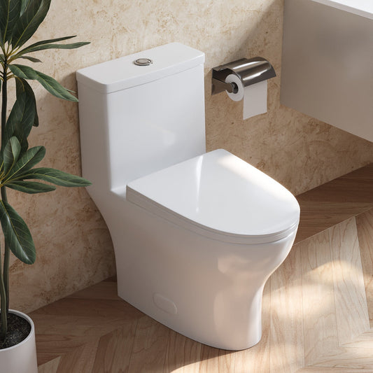DeerValley DV-1F0073 – One-Piece Elongated Toilet