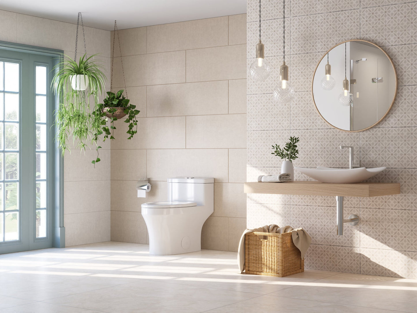 DeerValley DV-1F0075 – One-Piece Dual-Flush Elongated Toilet