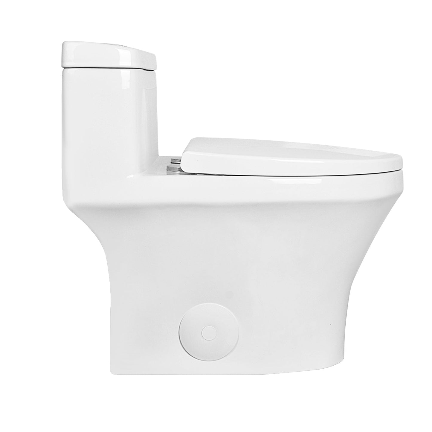 DeerValley DV-1F0075 – One-Piece Dual-Flush Elongated Toilet