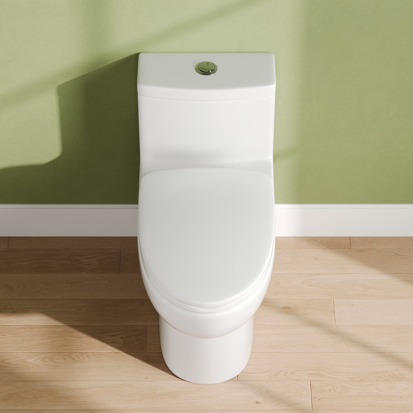 DeerValley DV-1F026Pro – One-Piece Dual-Flush Elongated Toilet