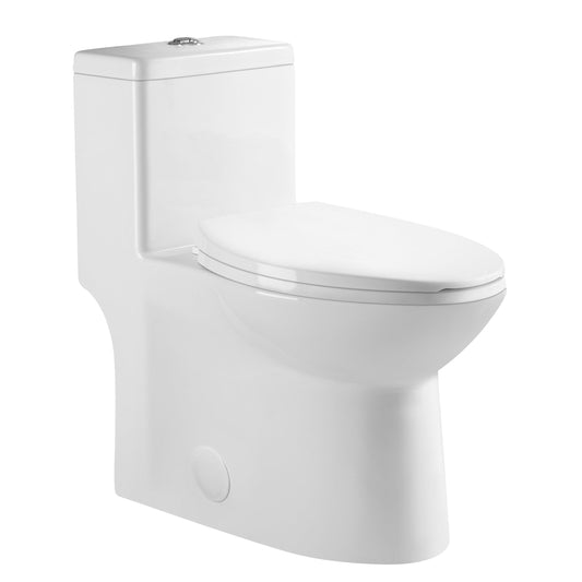 DeerValley DV-1F52508 – One-Piece Elongated Dual-Flush Toilet