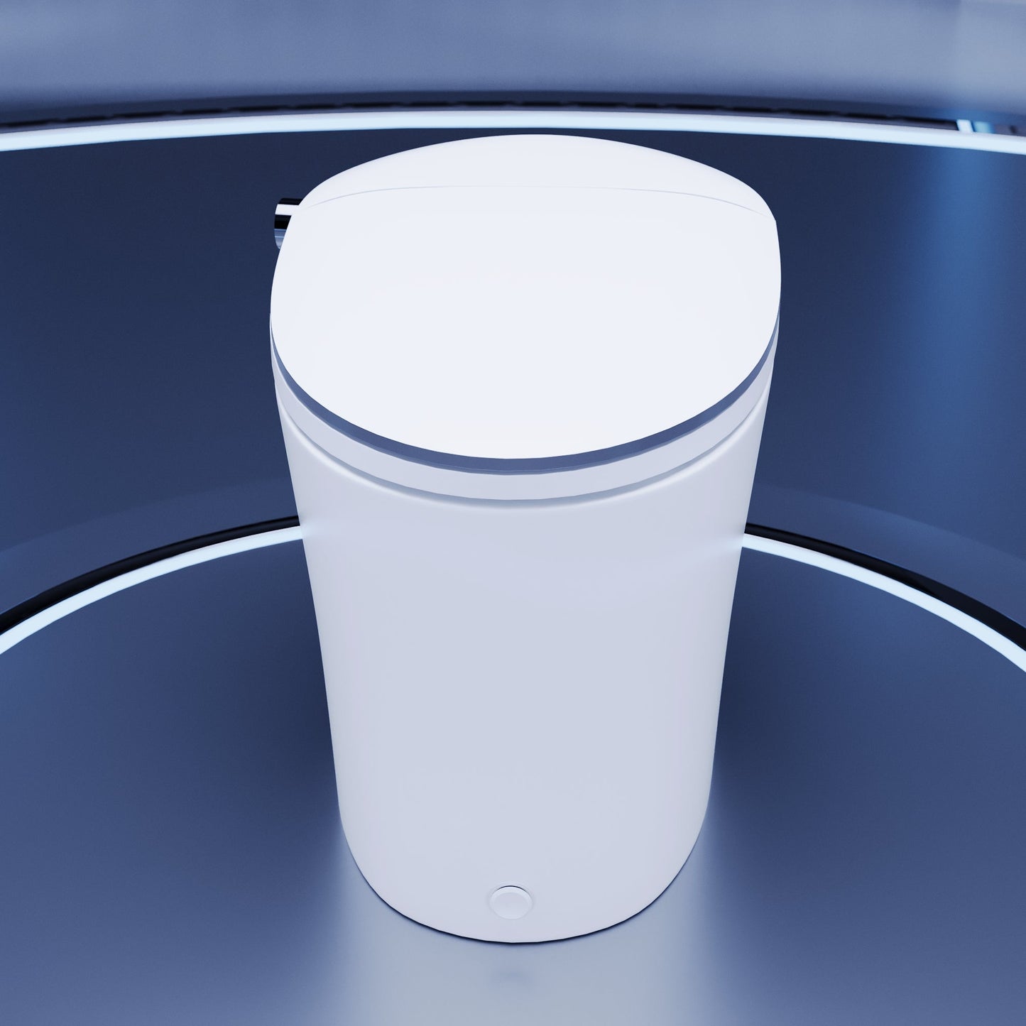 DeerValley  Smart Bidet Toilet Quiet-Closed Heated Seat Sensor Auto, Foot Kick & Blackout Flush, Warm Wash, Night Light,DV-1S0019-V3