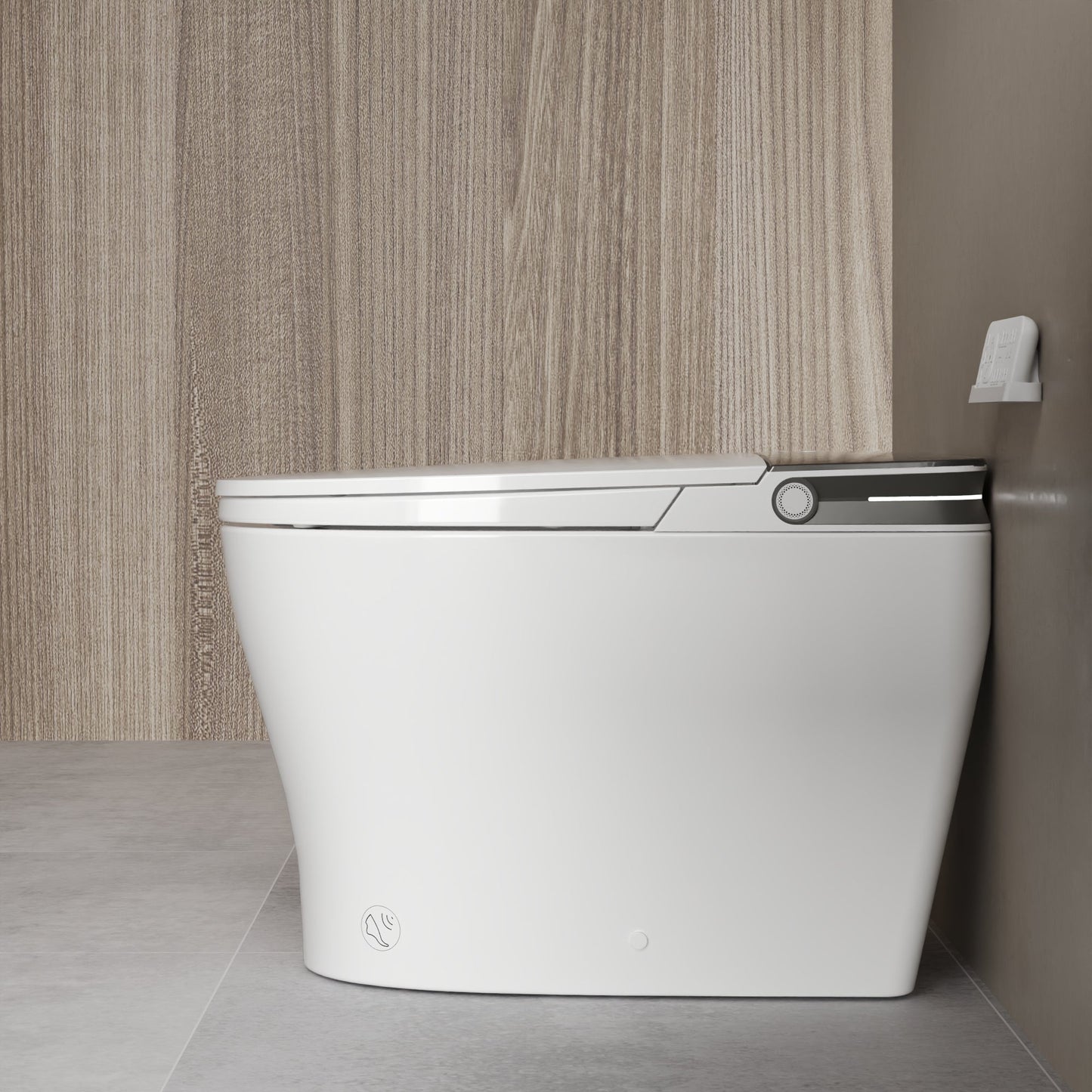 DeerValley DV-1S0371 Smart Toilet with ADA Height, Child-Friendly Wash Mode, Foam Shield, 1000 MAP Powerful Flush, Warm Water Cleansing, No Water Pressure Limit — One-Piece Design for Modern Bathrooms