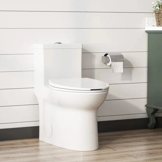 DeerValley DV-1F52508 – One-Piece Elongated Dual-Flush Toilet