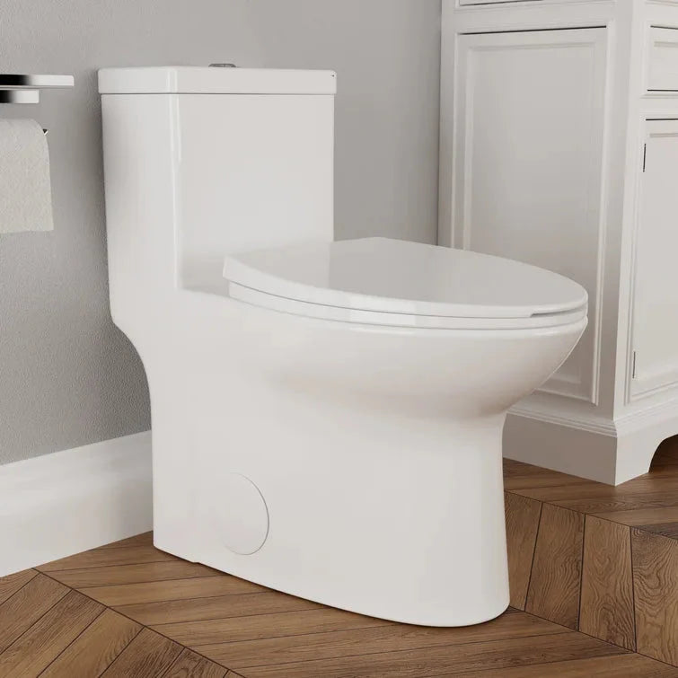 DeerValley DV-1F52508 – One-Piece Elongated Dual-Flush Toilet