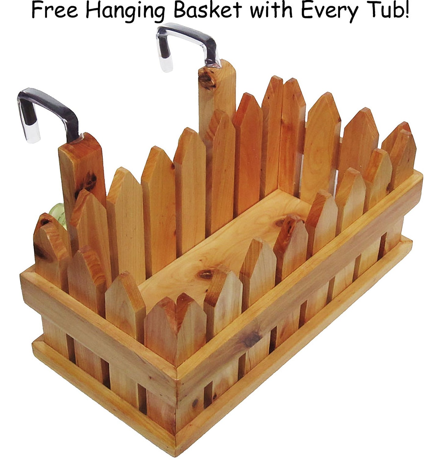 ALFI brand AB1187 57" Free Standing Wooden Soaking Bathtub with Headrest