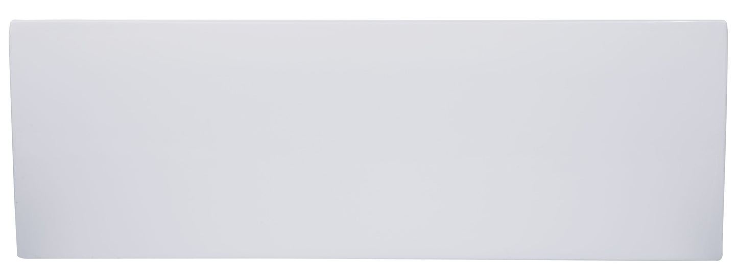 ALFI brand AB8859 67 Inch White Rectangular Acrylic Free Standing Soaking Bathtub