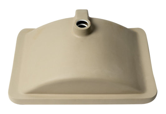 ALFI brand ABC603 White 24" Rectangular Undermount Ceramic Sink