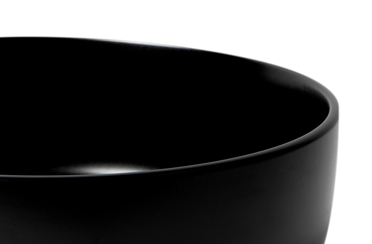 ALFI brand ABC907-BM 15" Round Above Mount Ceramic Sink