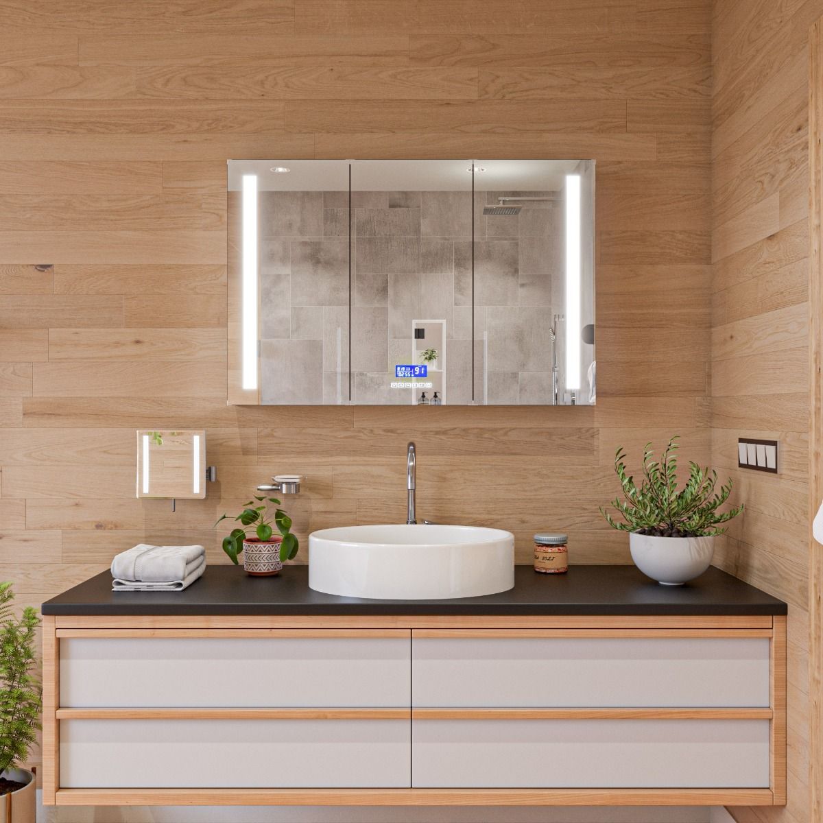 ALFI brand ABC911 White 22" Oval Above Mount Ceramic Sink