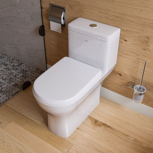EAGO TB353 One Piece Dual High Efficiency Low Flush Eco-Friendly Toilet