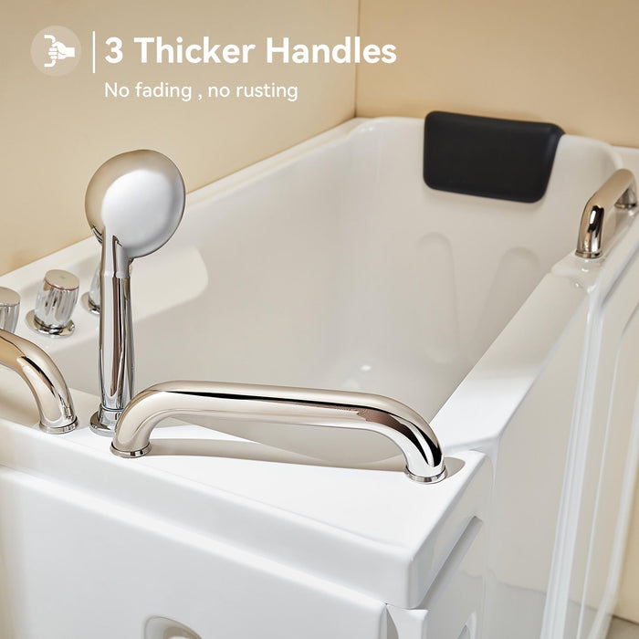 Walk in Tub with Shower and ADA Compliant for Senior Model WT52-L