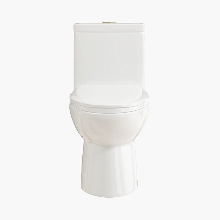 HOROW 12 Inch Modern Floor Mounted Toilet Luxury Toilet Design Model T0337W-G