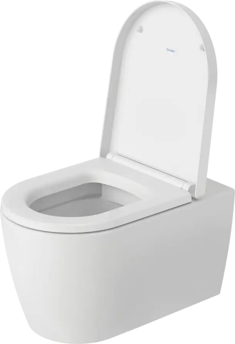 Duravit- ME by Starck Toilet Bowl  0.8/1.28 GPF, DuraShield, White Satin Matte
