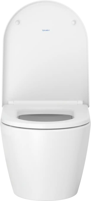 Duravit- ME by Starck Toilet Bowl  0.8/1.28 GPF, DuraShield, White Satin Matte