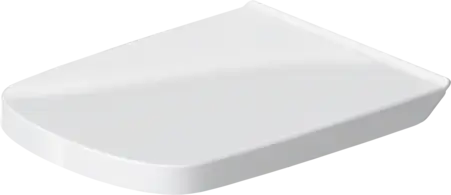 Duravit 0026310000 DuraStyle Toilet Seat & Cover – White, Elongated (Without Soft Close, Stainless Steel Hinges)