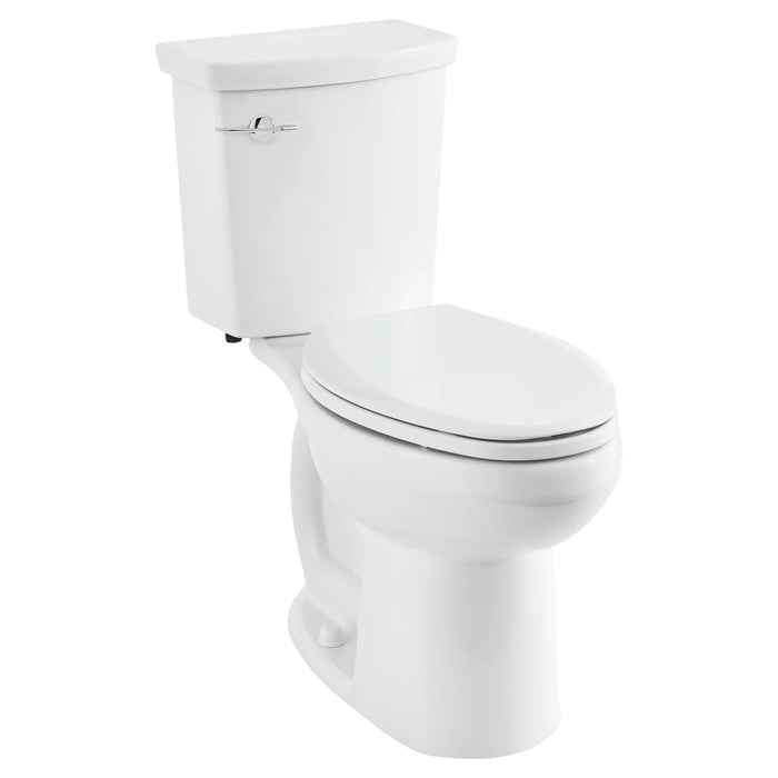 H2Option® ADA Two-Piece Dual Flush 1.28 gpf/4.8 Lpf and 0.92 gpf/3.5 Lpf Chair Height Elongated Toilet Less Seat