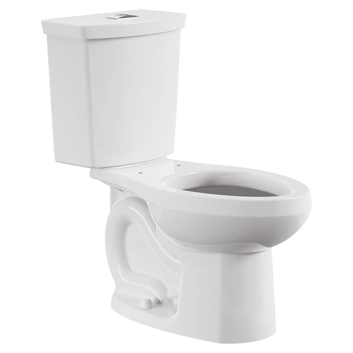 H2Option® Two-Piece Dual Flush 1.28 gpf/4.8 Lpf and 0.92 gpf/3.5 Lpf Chair Height Elongated Toilet Less Seat