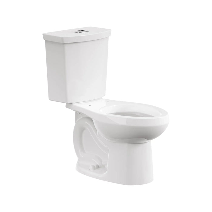 H2Option® Two-Piece Dual Flush 1.28 gpf/4.8 Lpf and 0.92 gpf/3.5 Lpf Chair Height Elongated Toilet Less Seat