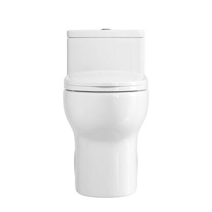 DeerValley DV-1F026Pro – One-Piece Dual-Flush Elongated Toilet