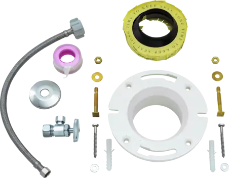 Duravit 0014310000 Installation Set – 2 3/8" x 5 1/8" x 7 1/2"