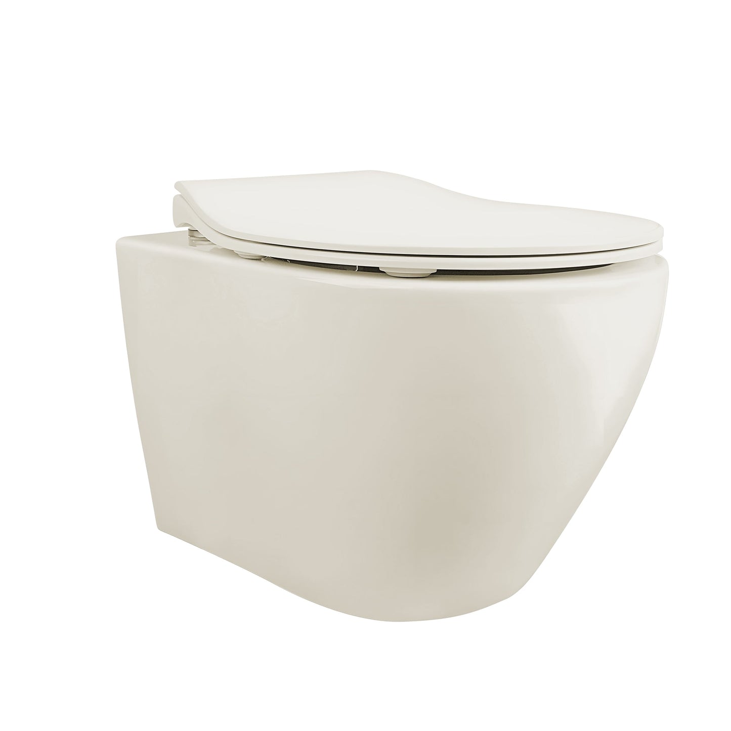 LIBERTY Wall-Hung Elongated Toilet, 1.1/1.6GPF Dual-Flush  with Multiple Colors