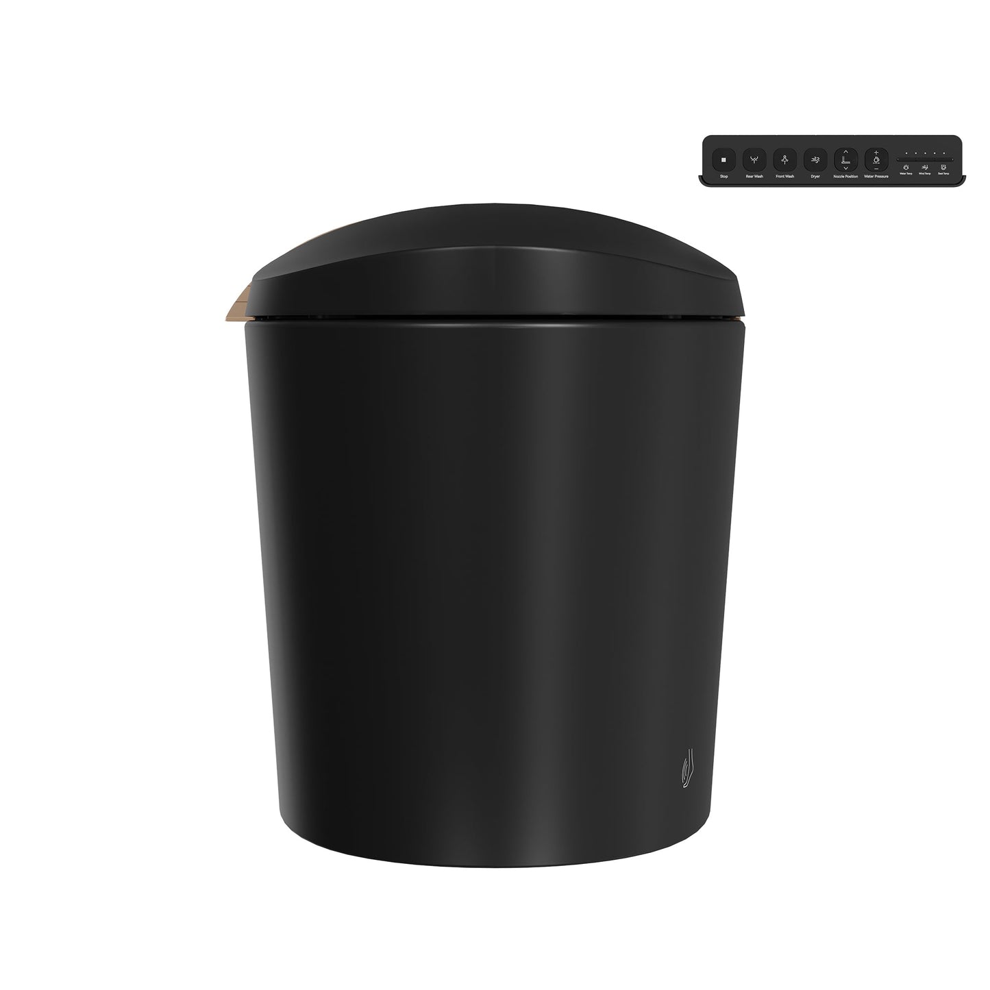 DeerValley Smart Toilet with Off-Seat Flush/Foot Sensor Flush, Automatic Tankless Toilet with Heated Seat, Warm Water Cleaning, Warm Air dryer,DV-1S0160/V1/V3