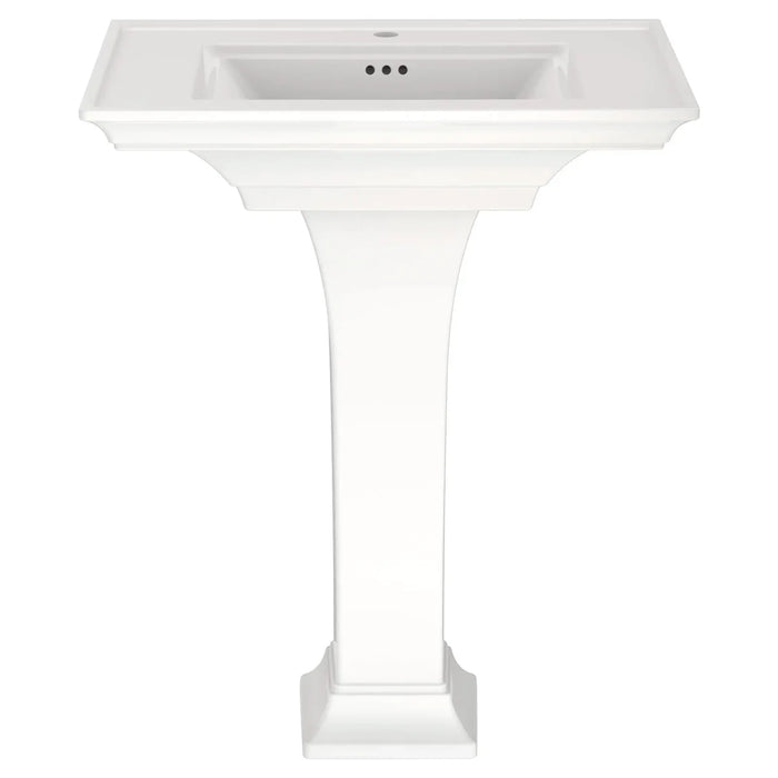 Town Square® S Center Hole Only Pedestal Sink Top and Leg Combination Model: