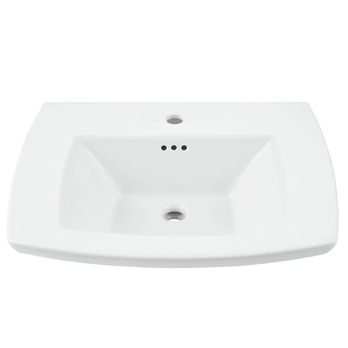 Edgemere Center Hole Only Pedestal Sink Top Model