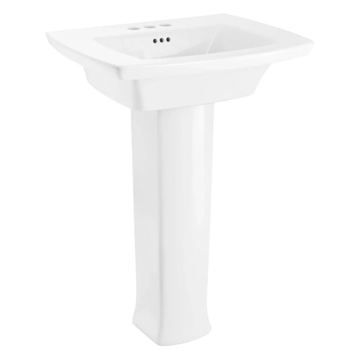 Edgemere 4-Inch Centerset Pedestal Sink Top and Leg Combination Model
