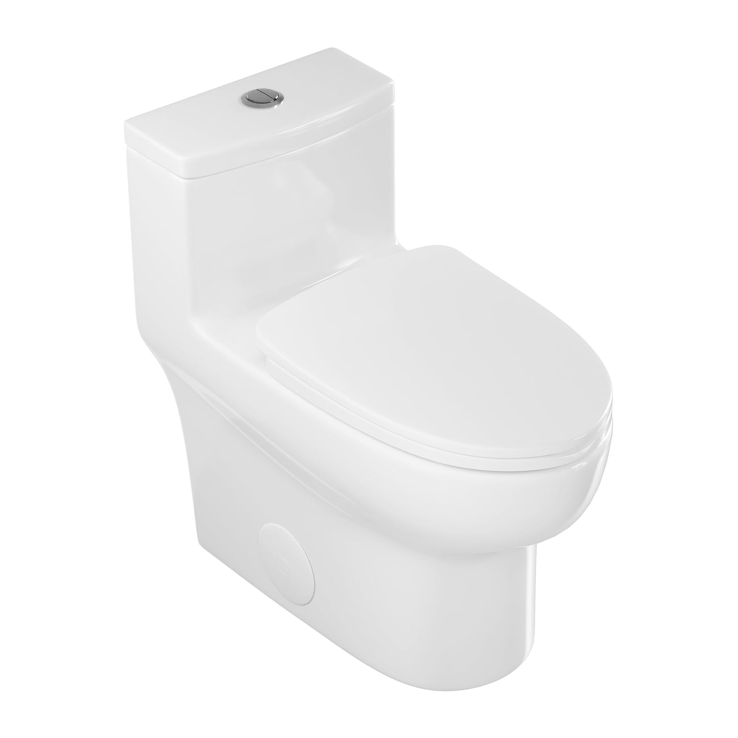DeerValley DV-1F026Pro – One-Piece Dual-Flush Elongated Toilet