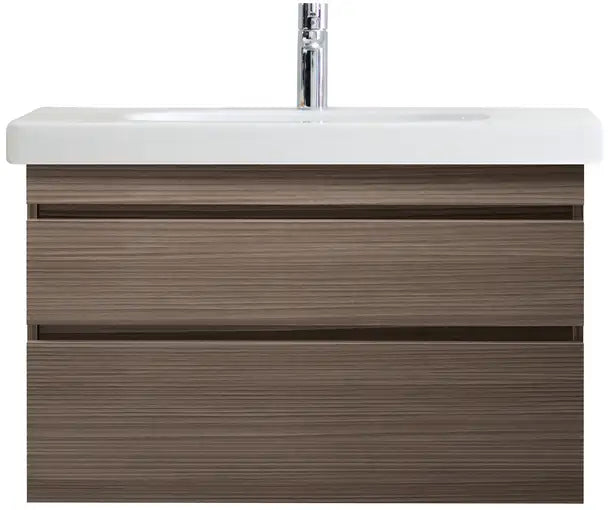 Duravit- DuraStyle Wall Mounted Sink  39 3/8 " x 18 7/8 ", with Overflow, 1 x Faucet hole, White High Gloss