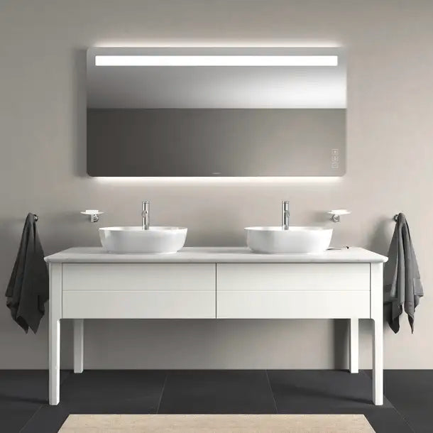 Luv Vessel Sink  19 5/8 " x 13 3/4 ", without Overflow, 1 x Faucet hole, Ground, White High Gloss