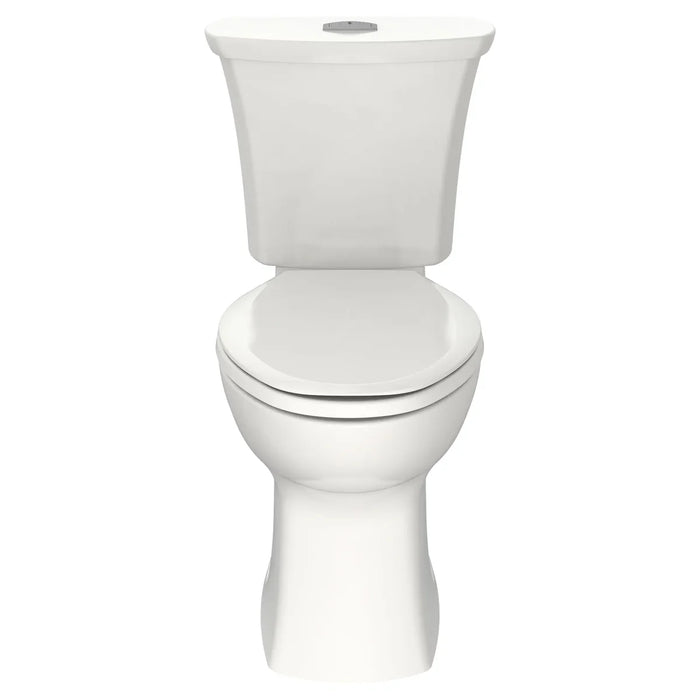 Edgemere® Two-Piece Dual Flush 1.6 gpf/6.0 Lpf and 1.1 gpf/4.2 Lpf Chair-Height Elongated Toilet Less Seat