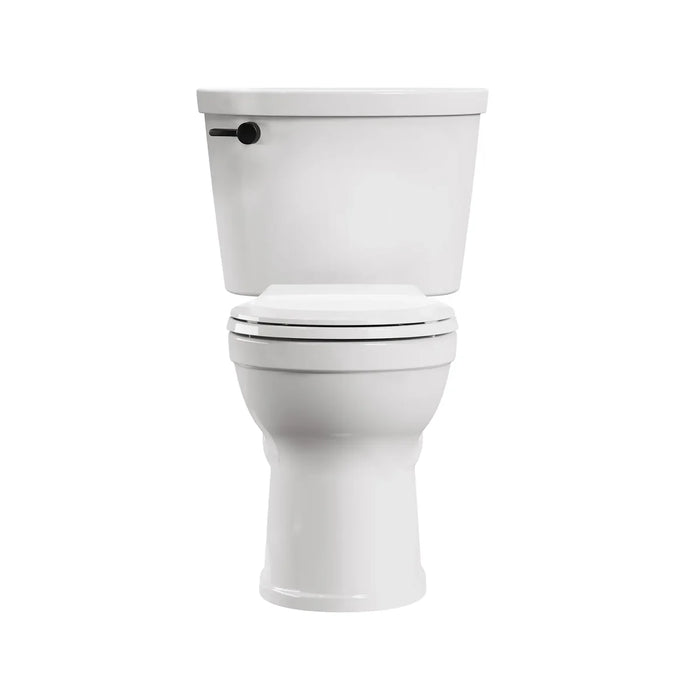 Cadet® PRO Two-Piece 1.28 gpf/4.8 Lpf Chair Height Round Front Toilet With Matte Black Trip Lever Less Seat
