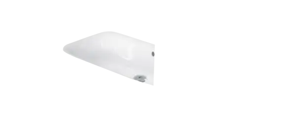 Duravit- DuraStyle Wall Mounted Sink  47 1/4 " x 18 7/8 ", with Overflow, 1 x Faucet hole, White High Gloss