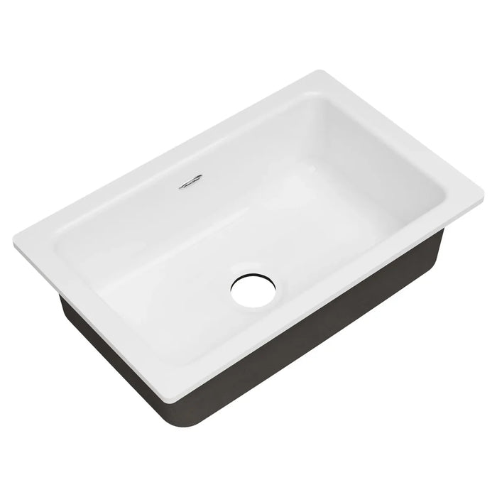 Delancey 30 x 19-Inch Cast Iron Undermount Single-Bowl Kitchen Sink Model: