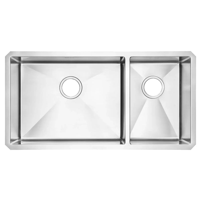 Pekoe Shop Collection Pekoe® 35 x 18-Inch Stainless Steel Undermount Double-Bowl Kitchen Sink