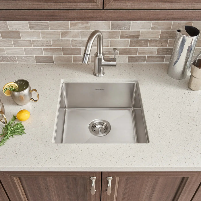 Pekoe Shop Collection Pekoe® 17 x 17-Inch Stainless Steel Undermount Single-Bowl Kitchen Sink