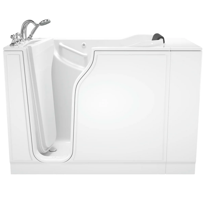 Gelcoat WIT Gelcoat Premium Series 30 x 52 -Inch Walk-in Tub With Air Spa System - Left-Hand Drain With Faucet