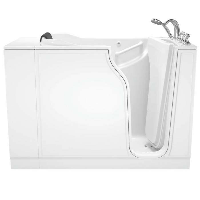 Gelcoat WIT Gelcoat Premium Series 30 x 52 -Inch Walk-in Tub With Air Spa System - Right-Hand Drain With Faucet