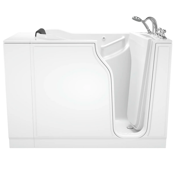 Gelcoat WIT Gelcoat Premium Series 30 x 52 -Inch Walk-in Tub With Soaker System - Left-Hand Drain With Faucet