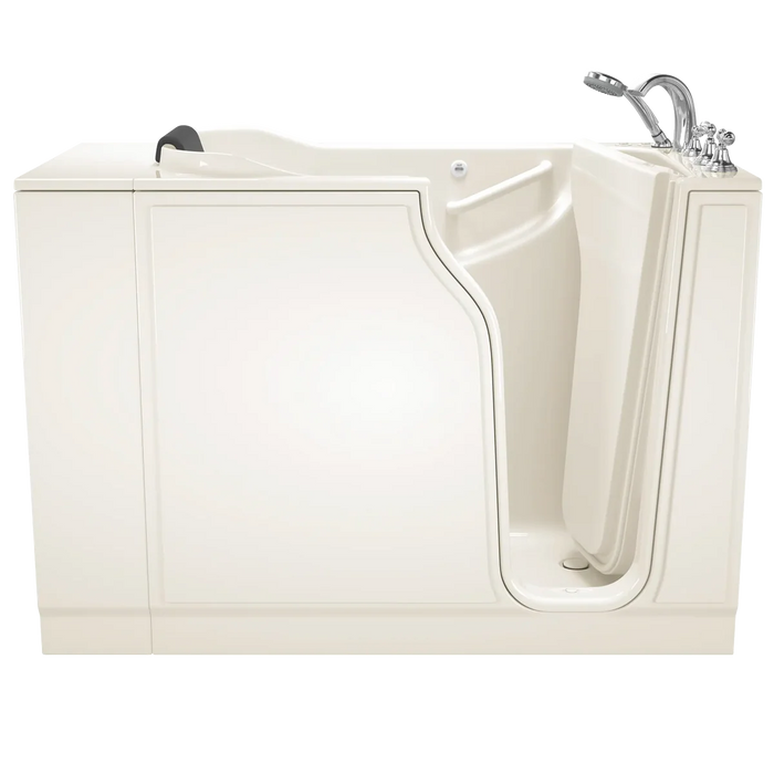 Gelcoat WIT Gelcoat Premium Series 30 x 52 -Inch Walk-in Tub With Soaker System - Left-Hand Drain With Faucet