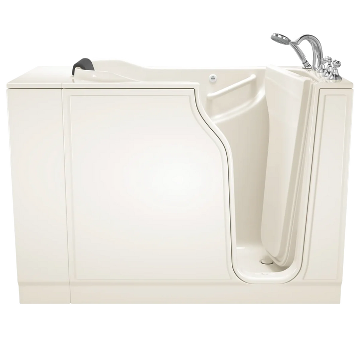 Gelcoat WIT Gelcoat Premium Series 30 x 52 -Inch Walk-in Tub With Soaker System - Right-Hand Drain With Faucet