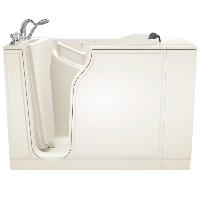 Gelcoat WIT Gelcoat Premium Series 30 x 52 -Inch Walk-in Tub With Whirlpool System - Left-Hand Drain With Faucet