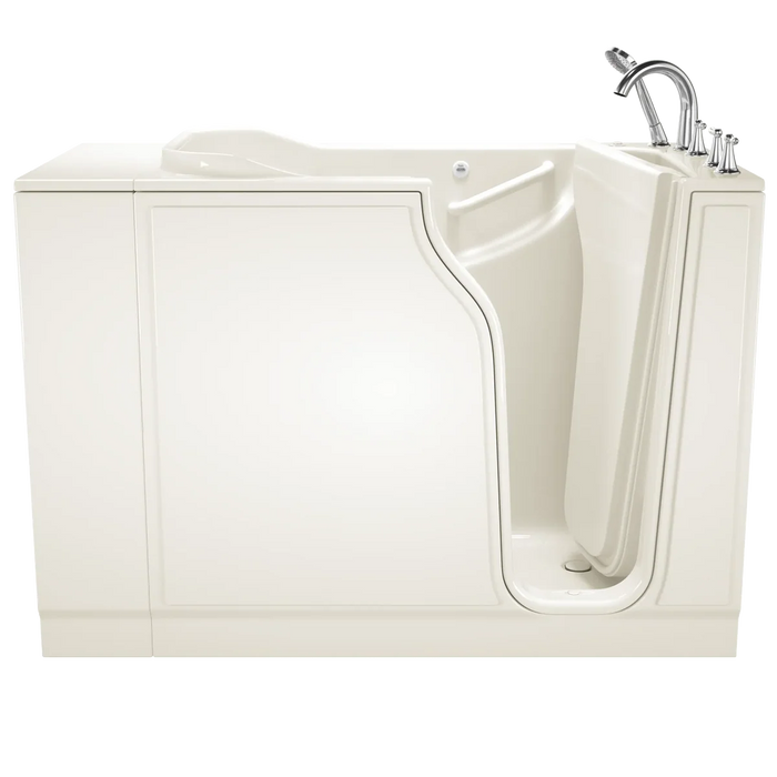 Gelcoat WIT Gelcoat Value Series 30x52 Inch Walk-In Bathtub with Whirlpool Massage System - Right Hand Door and Drain